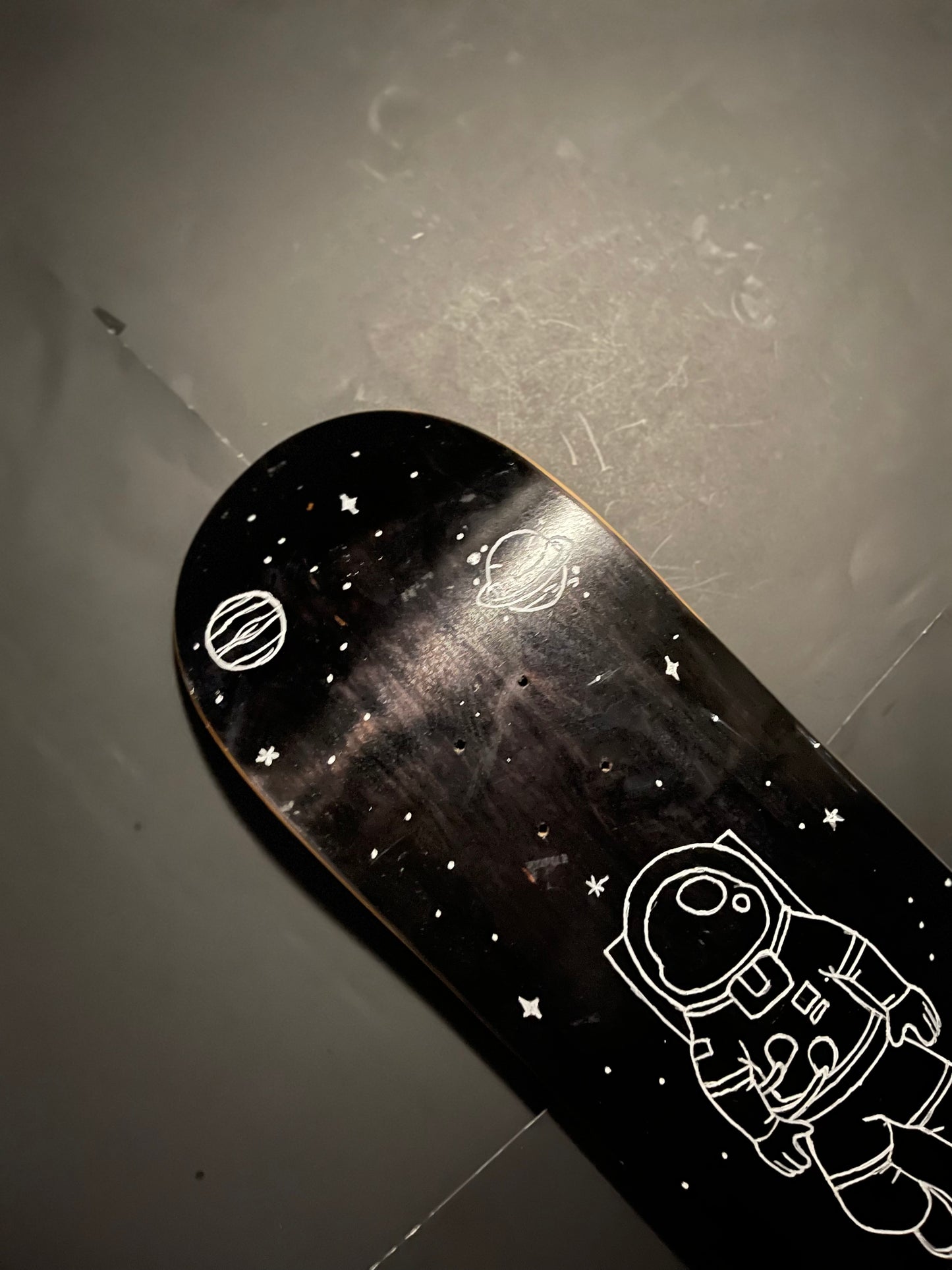 Spaceman skateboard