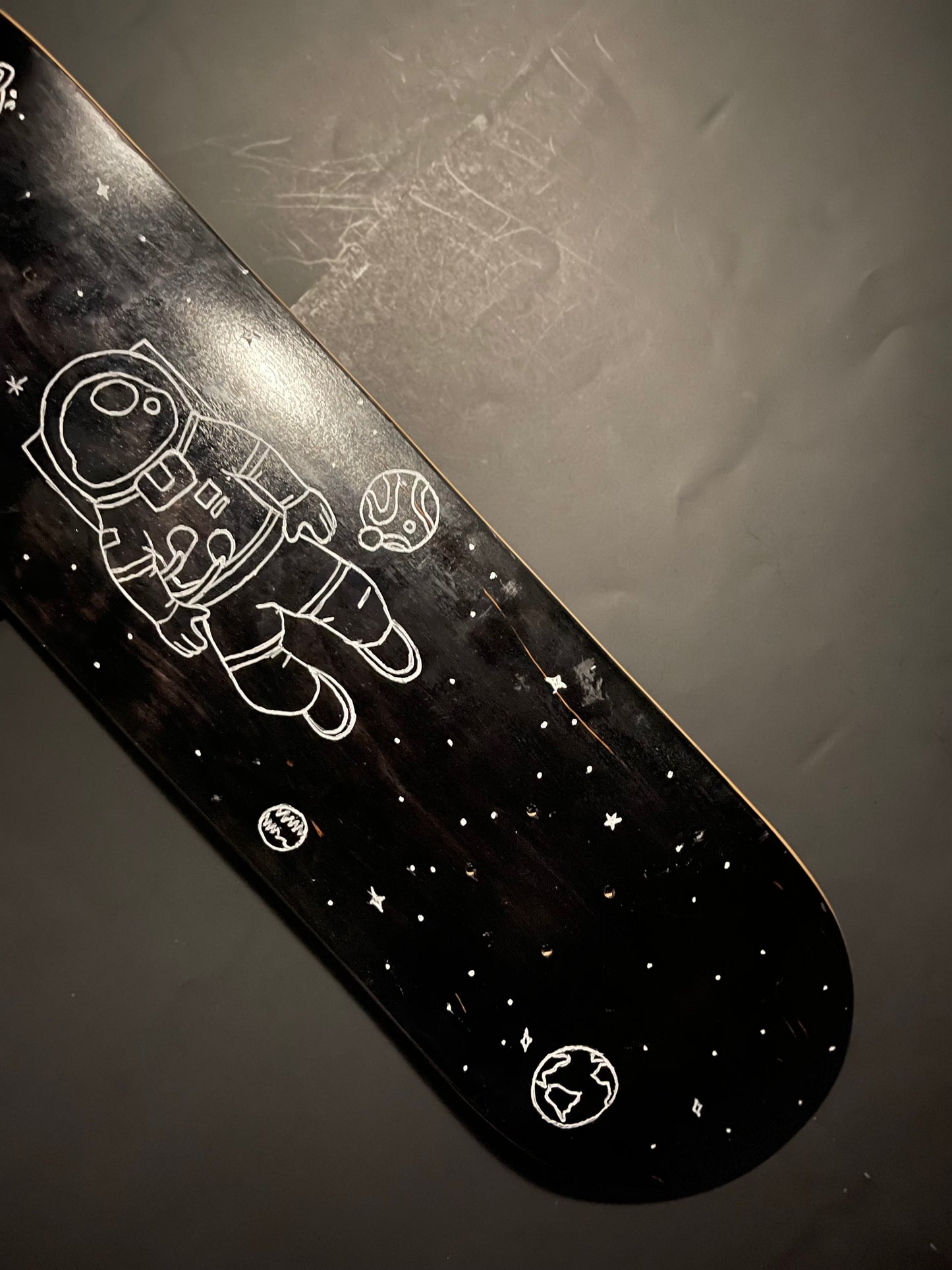 Spaceman skateboard