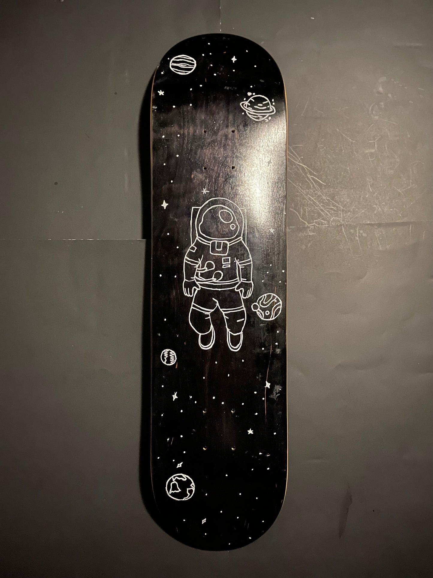 Spaceman skateboard