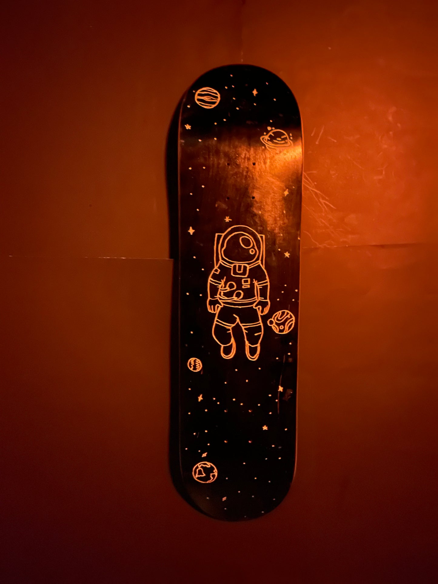 Spaceman skateboard