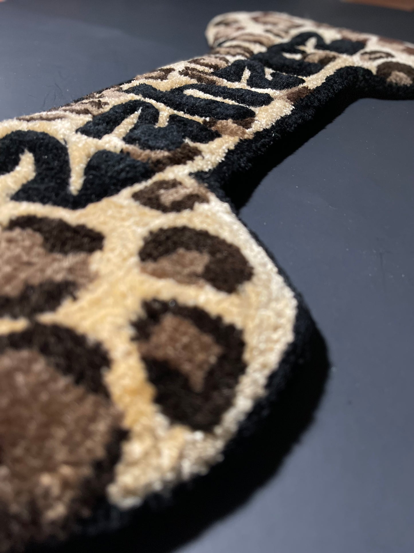 Zahara cheetah print S Rug