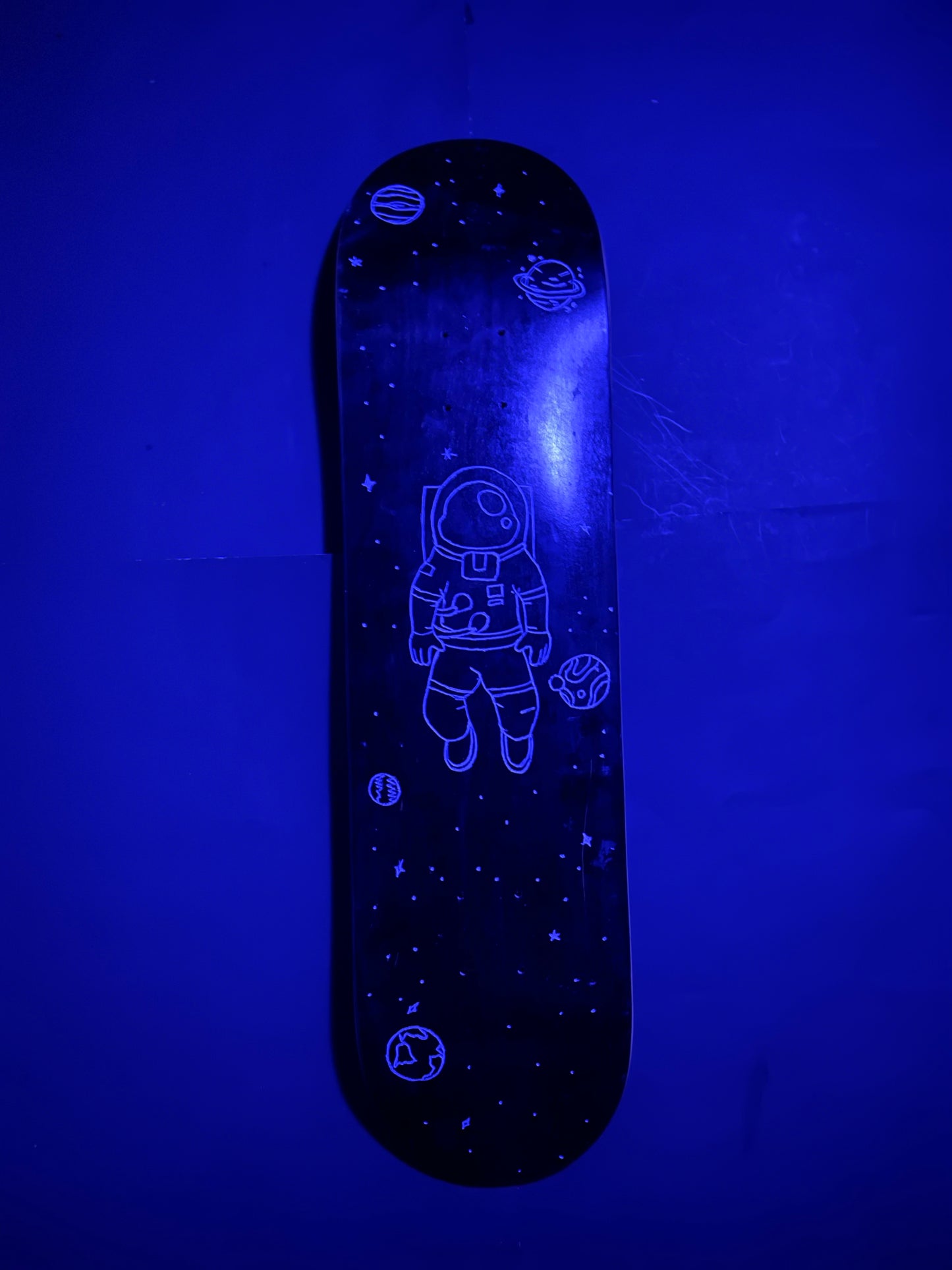 Spaceman skateboard