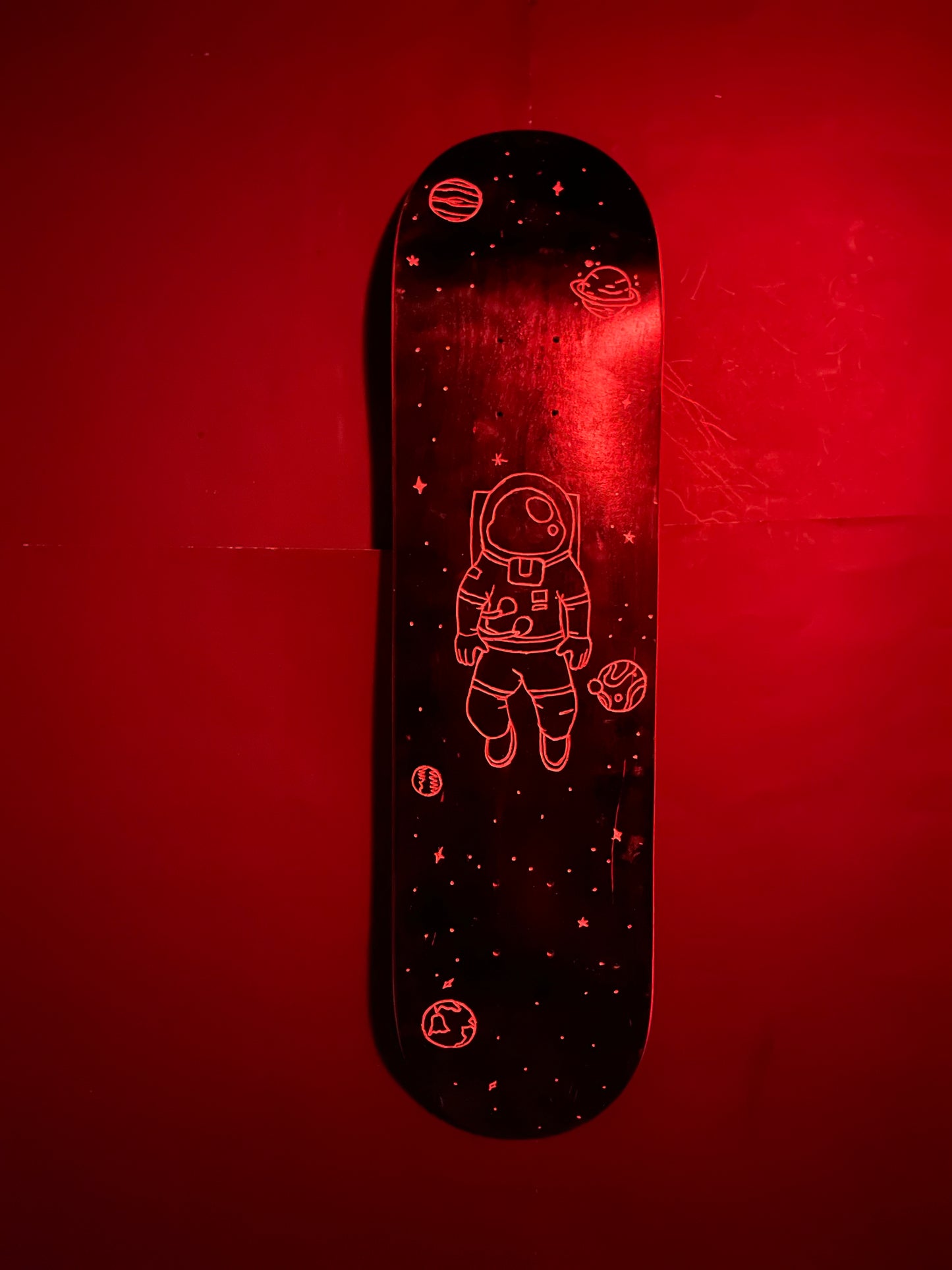 Spaceman skateboard
