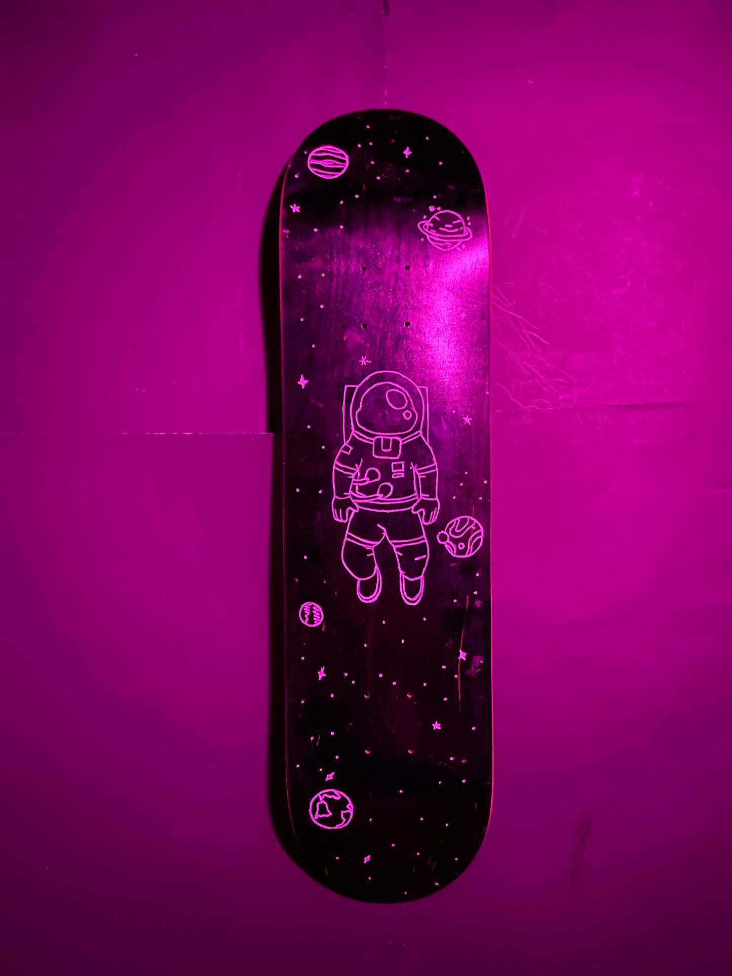 Spaceman skateboard