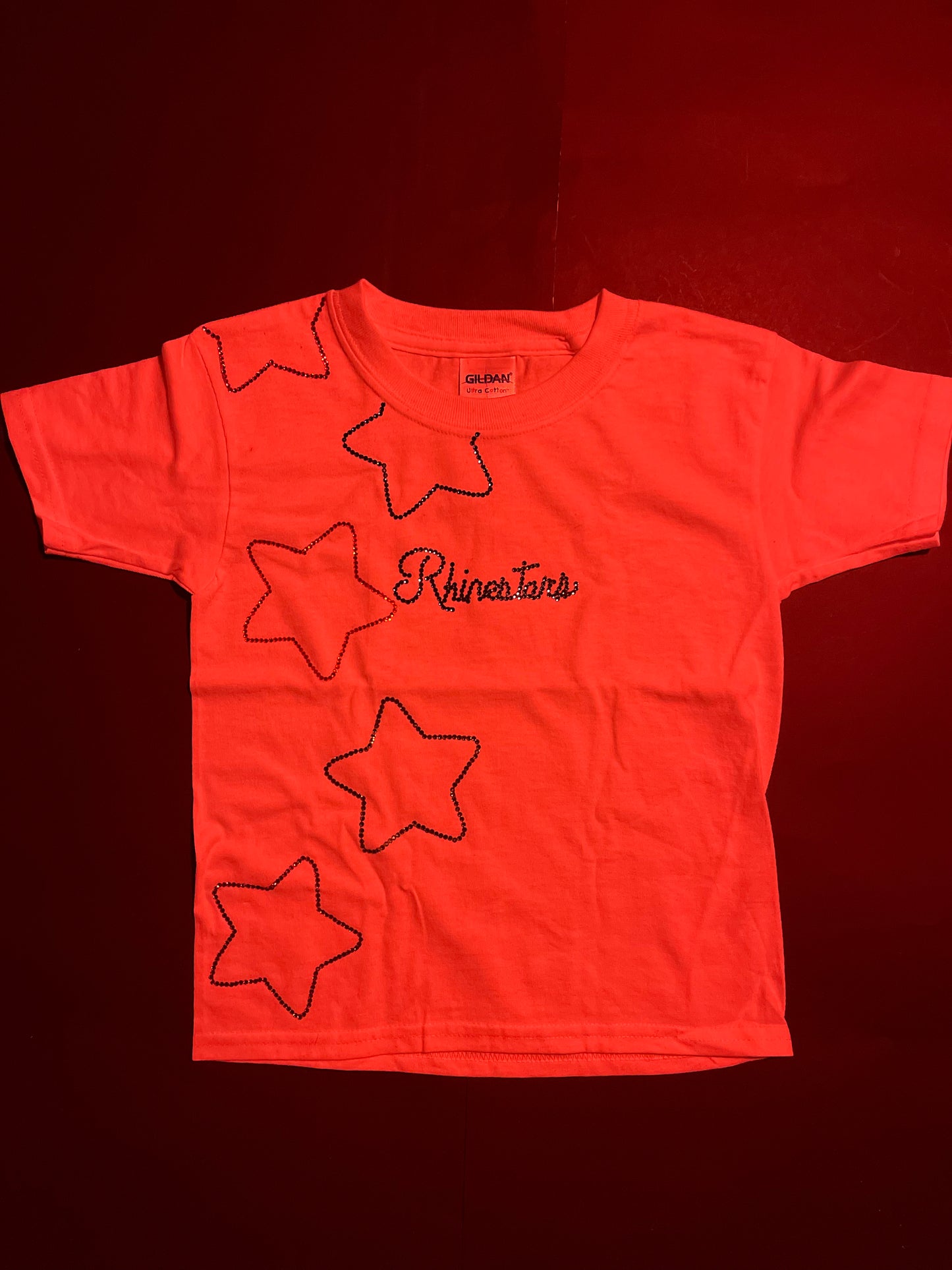 Rhinestar stars Rhinestone shirt(size6)