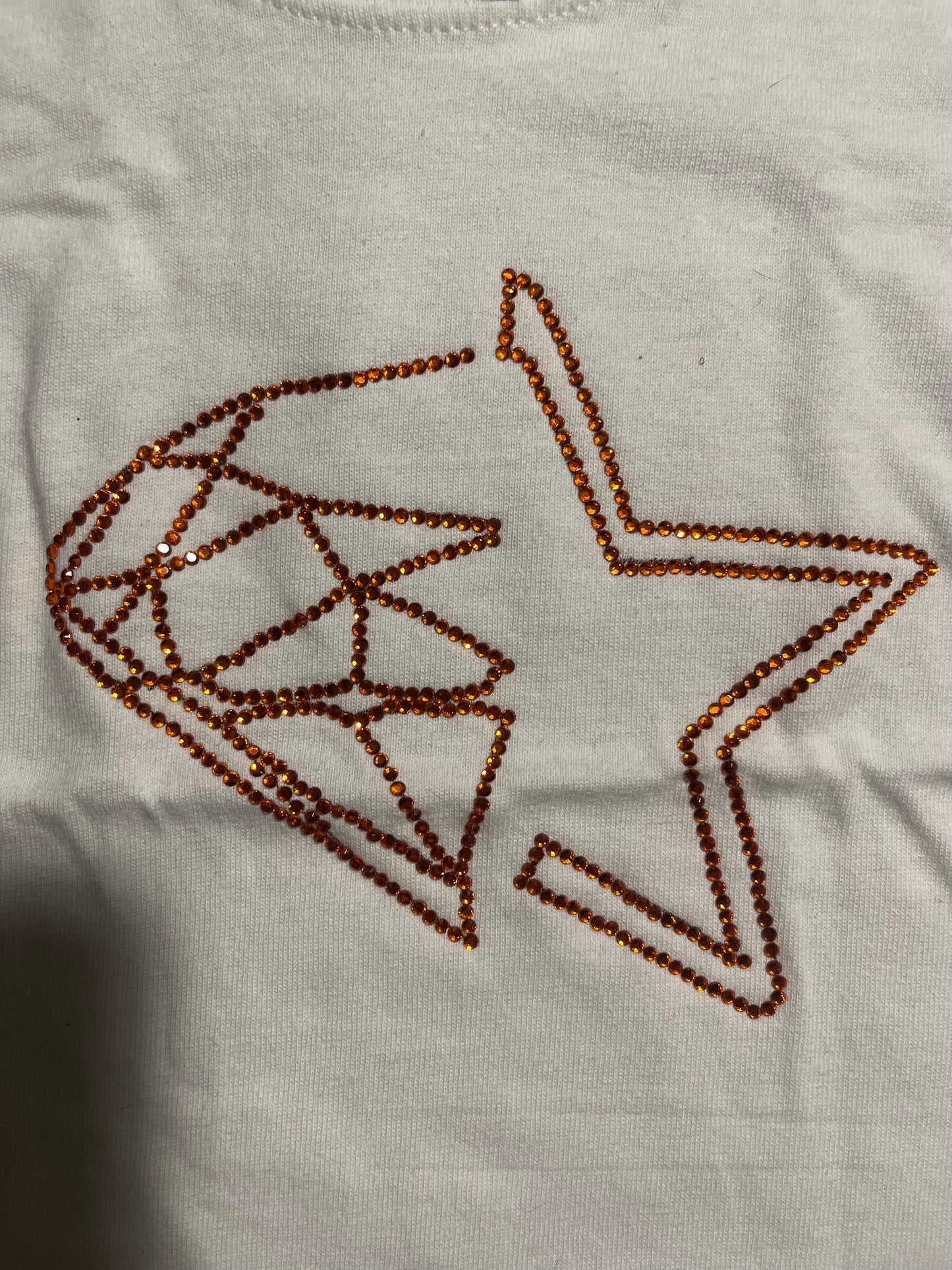 Rhinestars logo mango Rhinestone shirt(4T)