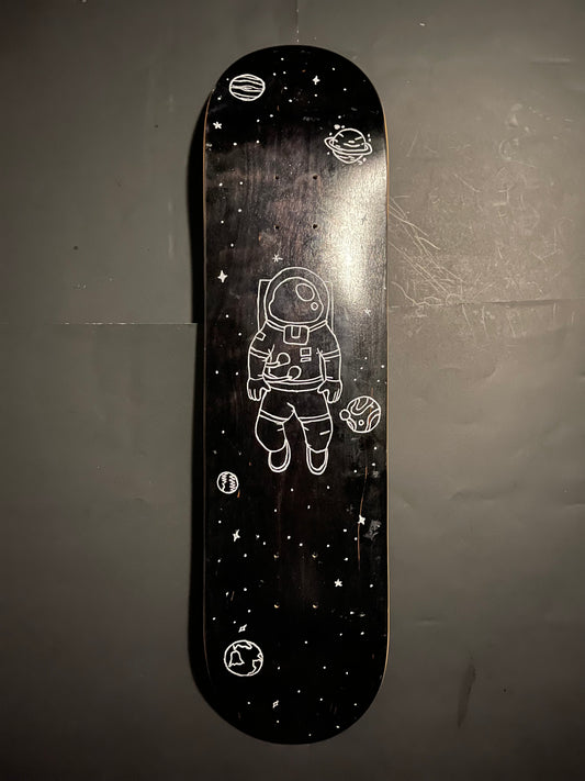 Spaceman skateboard