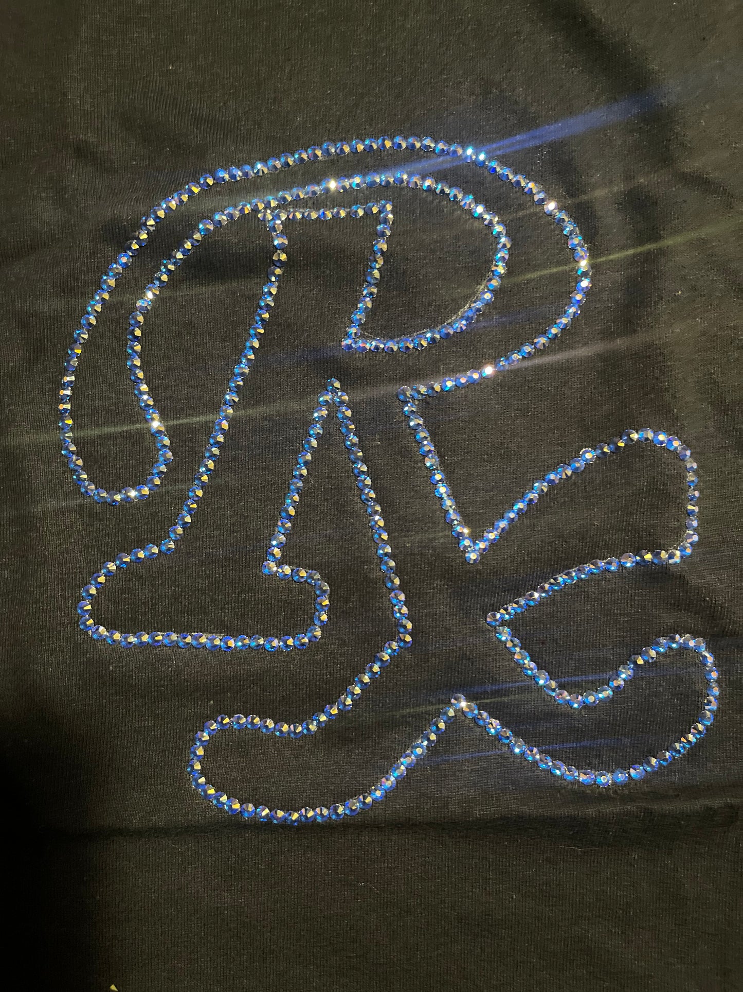 Rx glacier Rhinestone shirt(M)