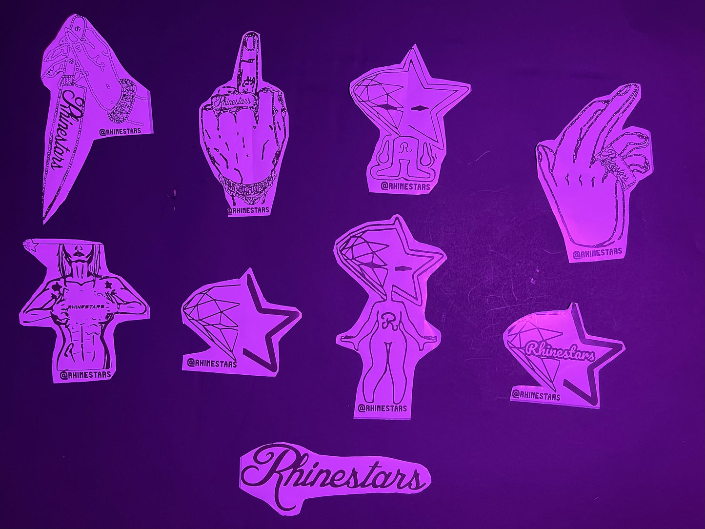 Rhinestars Sticker pack