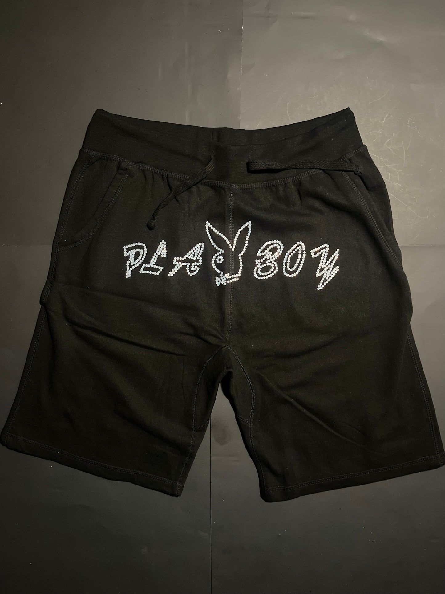 Playboy Rhinestone shorts(L)