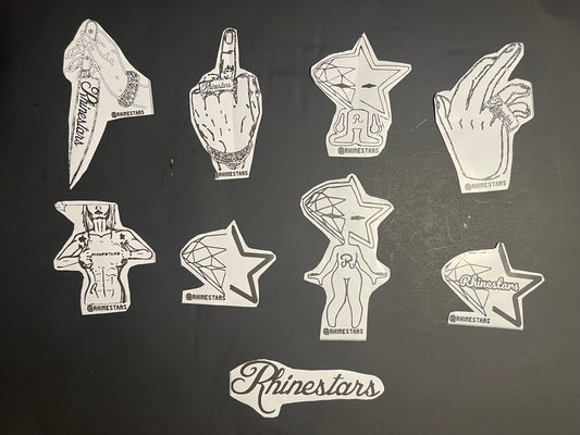Rhinestars Sticker pack