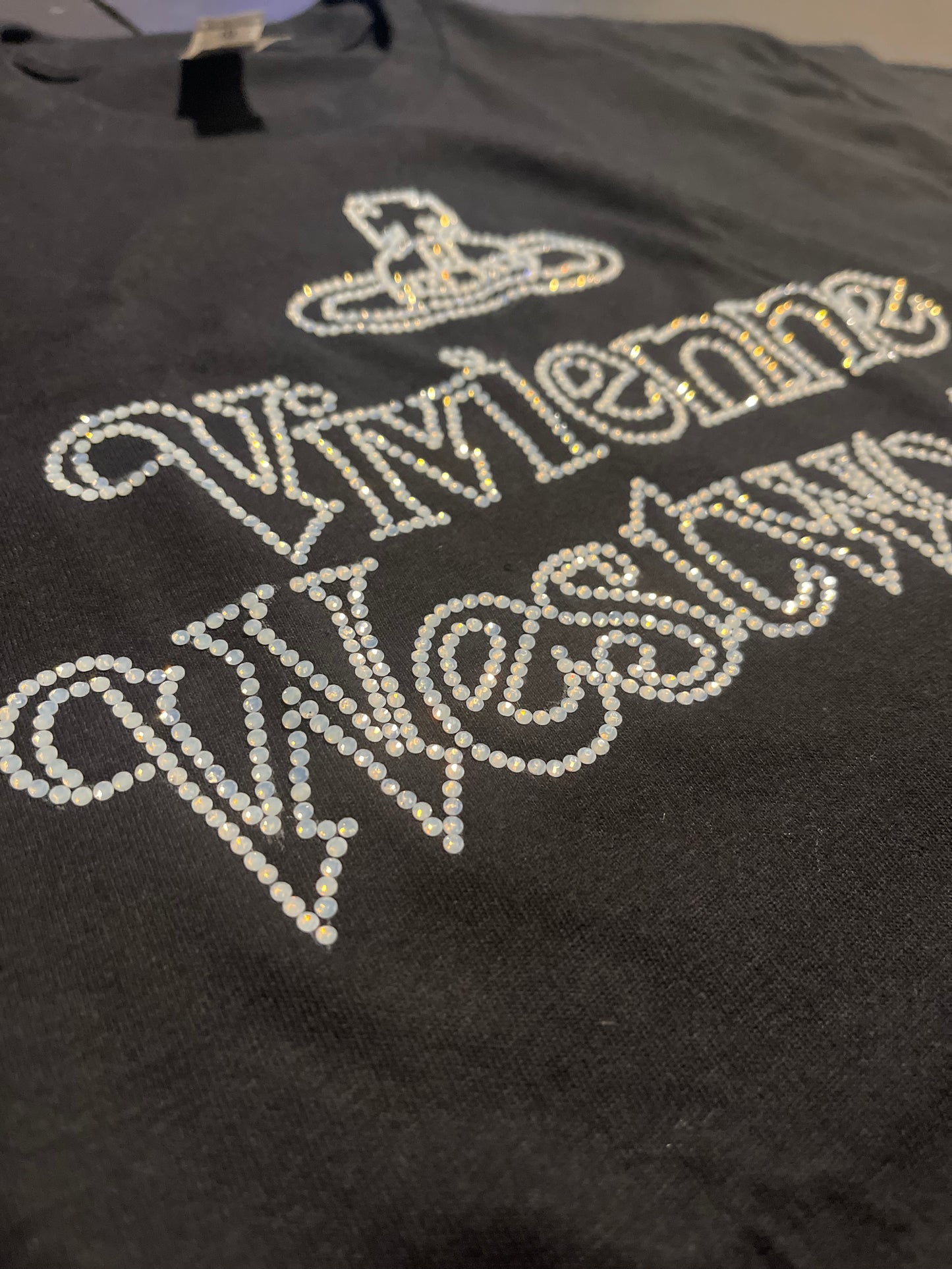 Vivienne Westwood rhinestone shirt(M)