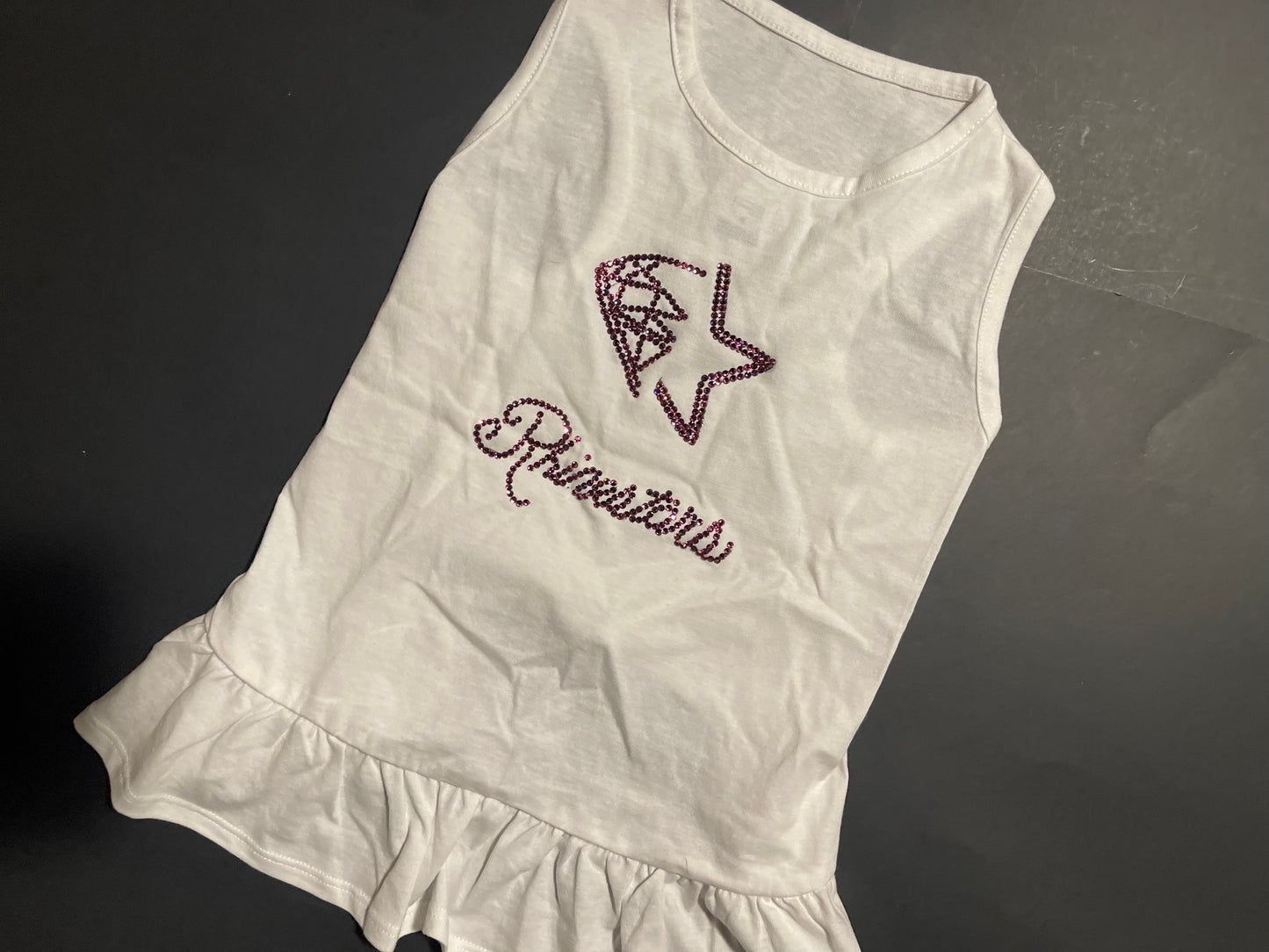 Rhinestars Rhinestone Pet shirt (Girl)(L)