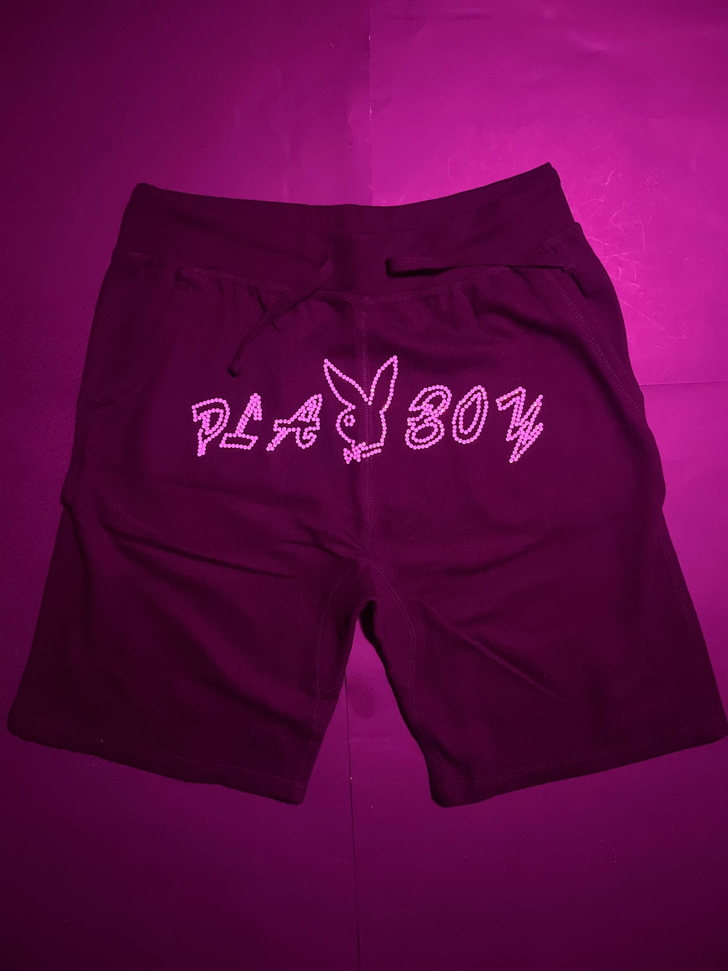 Playboy Rhinestone shorts(L)