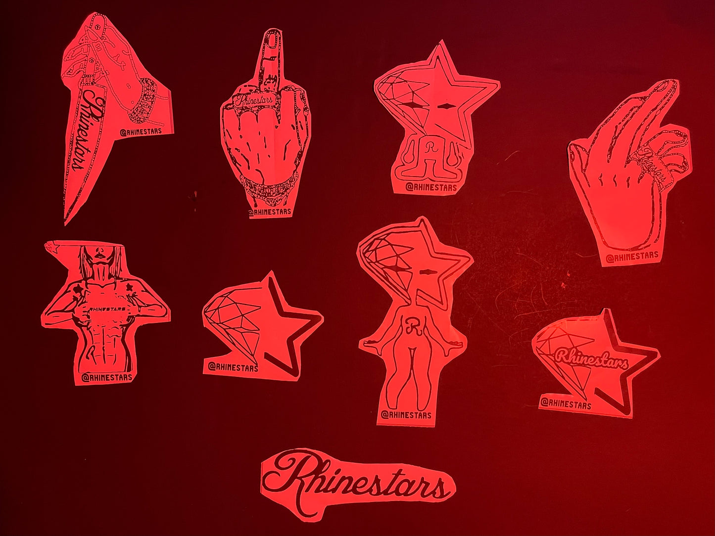 Rhinestars Sticker pack
