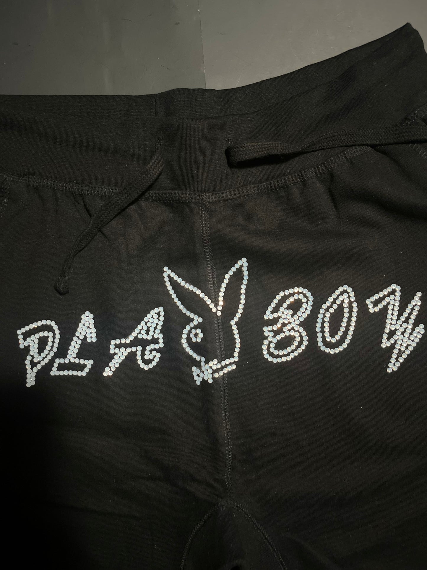 Playboy Rhinestone shorts(L)